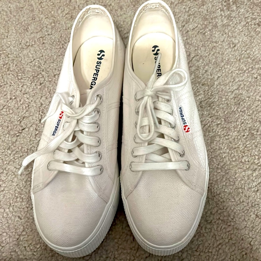 Superga platform sneakers size 40/9 womens